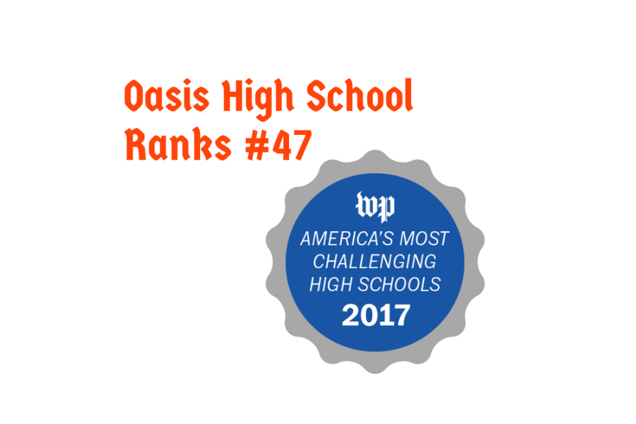 Oasis Moves Up in Rankings